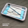 Kit de examen de instrumentos dentales desechables